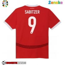 Ženske Nogometnih dresov Avstrija Marcel Sabitzer #9 Domači EP 2024 Kratki rokavi